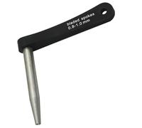 Lerpwige Herramienta de aparcamiento, soporte para radios de bicicleta de carretera, llave de reparación, 0 8-1 0 mm, 1-1,3 mm, herramienta de reparación, aparcamiento plano, hablado