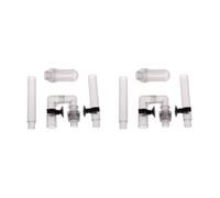 Lerpwige HW-602B/HW-603B Filtro de tubería de agua Conexiones de manguera externa Tubería de agua Mangueras rápidas Doble Hembra Reparación Piscina