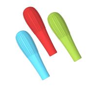 Lerpwige Juego de 3 lápices sensoriales para masticar (3 unidades), juguete de silicona para autismos, para niños y adultos, orales, ayuda motora sensorial, Color mixto, Talla única