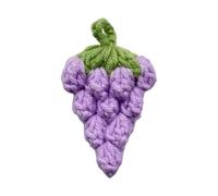 Lerpwige Llavero colgante de frutas de dureza de lana elegante accesorio para llaves de coche o carteras accesorios para billeteras hechas a mano para mujeres