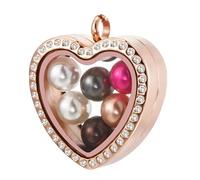Lerpwige Llavero multifuncional de acero inoxidable con forma de corazón, apto para fácil de llevar, colgante decorativo multifuncional en forma de corazón, textura de acero inoxidable