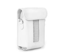 Lerpwige Maletín de viaje compactado para impresora smartphone impresora arañazos cuero PU bolsas de transporte de corte preciso