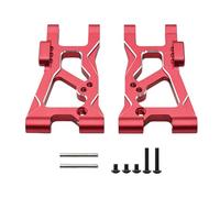 Lerpwige Mejoras de suspensión de metal para coche simulado para control remoto 1/10 para camión modelo de armas de control actualizaciones detrás de los brazos inferiores aleación de aluminio brazo