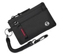 Lerpwige Monedero pequeño monedero con titulares de tarjetas cambio elegante funda impermeable para cambio diario y de viaje funda delgada cartera simple titular de crédito para viajes, b