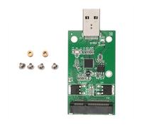Lerpwige MSATA - Adaptador de unidad a USB 3.0, fácil de operar, protección compacta para almacenamiento seguro de datos móviles, protección contra sobrecarga