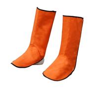 Lerpwige Palas de soldadura Calzado resistente al calor Calzado Zapatos de trabajo Cubrir Soldador Pies Botas, b, talla única