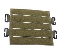 Lerpwige Panel de parches grandes de 7 pulgadas, práctico soporte de pantalla para mochila con ganchos y ganchos para mochilero