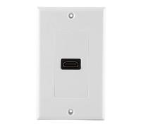 Lerpwige Panel de pared compatible con puerto HDTV de 1 puerto, fácil instalación para una integración de vídeo auditivo suave para el hogar y la oficina