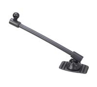 Lerpwige Plástico 17 mm bola cabeza coche salpicadero soporte base adhesivo fuerte soporte para teléfono coche base para parabrisas carro de montaje parabrisas soporte teléfono