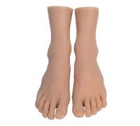 Lerpwige Práctico modelo de exhibición para hombre, talla 44, modelo de entrenamiento de práctica, textura TPE, para anuncios de zapatos, proyectos de arte, enseñanza de anatomía del pie
