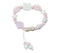 Lerpwige Pulsera de cerámica artística para perro, hechizo, tejido a mano, talla única, como se describe