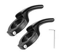 Lerpwige Puños ajustables para manillar de bicicleta de montaña con reposamuñecas - Extensiones de mango de nailon para accesorios de bicicleta