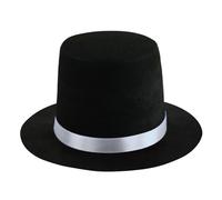 Lerpwige Retros - Sombrero de magos unisex a la moda, sombrero de Halloween para adultos artistas y celebraciones, sombrero de mago portátil