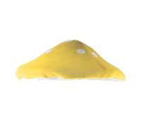 Lerpwige Sombrero de hongo de felpa llamativo para festivales, accesorio para cosplay, fiesta temática, tocado, juegos de rol, fotos, alas anchas