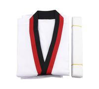 Lerpwige Traje de karate para niños, movimiento flexible, corte profesional, ropa de práctica de servicio largo, flexible, para niños, ropa de taekwondo fácil de llevar