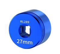 Lerpwige Universals - Corona de horquilla para bicicleta de montaña, duradera, resistente a la corrosión, fácil instalación para uso en diferentes terrenos, impermeable, para bicicleta