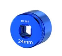 Lerpwige Universals - Corona de horquilla para bicicleta de montaña, duradera, resistente a la corrosión, fácil instalación para uso en diferentes terrenos, impermeable, para bicicleta