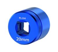 Lerpwige Universals - Corona de horquilla para bicicleta de montaña, duradera, resistente a la corrosión, fácil instalación para uso en diferentes terrenos, impermeable, para bicicleta