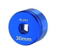 Lerpwige Universals - Corona de horquilla para bicicleta de montaña, duradera, resistente a la corrosión, fácil instalación para uso en diferentes terrenos, impermeable, para bicicleta