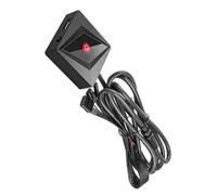 Lerpwige USB 2.0 Interruptor de ordenador de escritorio botón cable de expansión para el hogar oficina Internet Cafe PC funda conmutadores de panel frontal