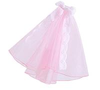 Lerpwige Velo de boda para perro, disfraz para mascotas, accesorios para mascotas, lazo para cachorros, tocado para fiestas, fotos, gatos, encaje