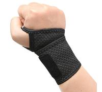 Lerpwige Wrist Support Wrap with Adjustable Strap Light Weight Breathable Brace for Basketball Badminton Weightlifting Breathable Support