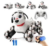 lerrbo Perro Robot Acrobático con Sensor de Gestos y Tracción 8WD, Juguetes de Coche Controlado Remotamente para Chicos de 8 a 13 Años | Juguetes Robóticos para Niños de 6 a 13 Años