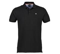 LERROS Polo de Cuello Redondo para Hombre, Negro (Black 290), XL