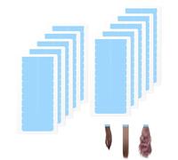 leruiyezs 240 Pcs Cinta Adhesiva Extensiones de Pelo,Cinta Adhesiva para Pelucas Doble Cara,Azul,Cinta de Pelo Humano Ultra Hold,Reemplazo Cinta para Extensiones,Adhesivo Peluca Para Pelucas Seguras