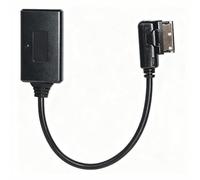 leruiyezs Adaptador Bluetooth Aux for Mercedes MB AMI Interfaz AMI Audio Inalámbrico vía AUX Streaming Bluetooth 5.0 A2DP Compatible con Vehículos 2009-2014 Clases A B C E M S R W ML GL SL CLS SLK GLK