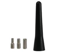 leruiyezs Antena Coche Corta De 6,5 Cm,para Coche con Adaptadores M4 M5 M6, Función De Recepción FM/Dab Estable,Compatible con Todo Tipo De Vehículos,Antena Polo,Mini Universal