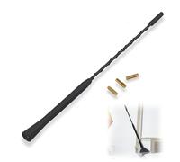 leruiyezs Antena Coche Universal con Recepción FM Am Mejorada Antena Radio Coche de Techo 40 cm con Adaptadores M4 M5 M6 Compatible con VW Golf Polo Jetta Bora Beetle Lupo Tiguan