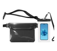 leruiyezs Bolsa Impermeable con Funda Acuática Móvil, Bolsa Estanca Móvil Universal IPX8 para Deportes Acuáticos, Playa, Natación, Kayak, Surf, Pesca y Actividades al Aire Libre