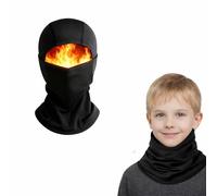 leruiyezs Pasamontañas Niño Térmico de Invierno Antiviento con Forro Polar Multifunción Pasamontañas Termico Niños para Esquí Ciclismo Actividades Al Aire Libre Niños Niñas Talla Única