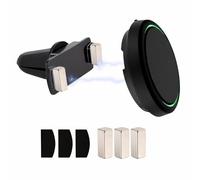 leruiyezs Soporte Magnético para Coche for OOONO CO-Driver NO2 Soporte Magnético para Ventilación De Coche for OOONO CO-Driver NO2 Fijación Estable Base Adhesiva Uso Salpicadero (para Insertar)