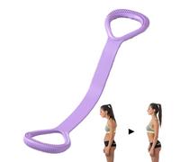 leryveo Bandas de tensión para Hacer Ejercicio - Camilla de Mano,Figura Pesada Antideslizante 8 Bandas elásticas para ejercitador de Mano para Estiramiento de Yoga Pilates