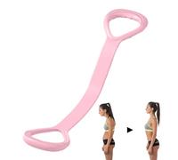 leryveo Bandas elásticas para Brazos - Cuerda de Entrenamiento - Figura Pesada Antideslizante 8 Bandas elásticas para ejercitador de Mano para Estiramiento de Yoga Pilates