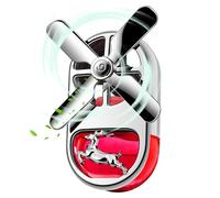 Leryveo Clip de ventilación para difusor de terapia para coche,Clip de ventilación para perfume de coche,Difusor de para coche con diseño de ventilador | Ambientadores para automóviles, eliminadores