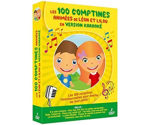 Les 100 comptines animées de Léon et Lilou en version Karaoké [Francia] [DVD]