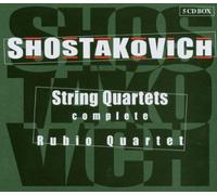 Les 15 Quatuors A Cordes [CD de audio] Rubio Quartet, Shostakovich and n/a