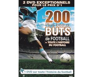Les 200 Plus Beaux Buts De Foot + Toute L'Histoire Du Football [Francia] [DVD]