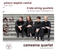 Les 3 derniers quatuors 'Hoffmeister', op.33 N°2 & N°3