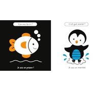 Les animaux: Avec miroir (C'est chouette le noir et blanc, 1)