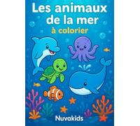 Les animaux de la mer à colorier - Coloriage pour enfants