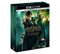 Les animaux fantastiques 1 à 3 : les animaux (4K UHD Blu-ray) (Importación USA)