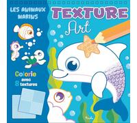 Les animaux marins: Colorie avec 8 textures