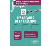 Les arcanes de la création: Concours 2027-2028