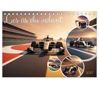 Les as du volant (Calendrier de bureau 2027 DIN A5 vertical), CALVENDO Calendrier Mensuel