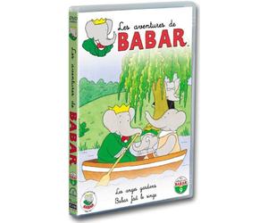 Les Aventures de Babar - 9 - Les anges gardiens + Babar fait le singe [Francia] [DVD]