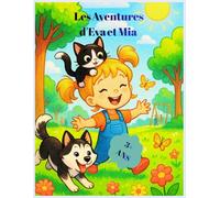 Les Aventures d'Eva et Mia , Livre de Coloriage: Livre de coloriage avec le chien Eva et le chat Mia